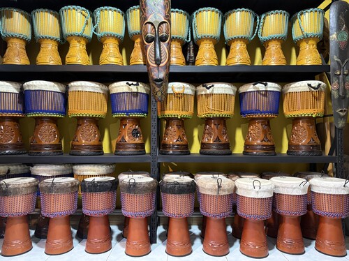 fs飞手硬木12寸专业伴奏非洲鼓