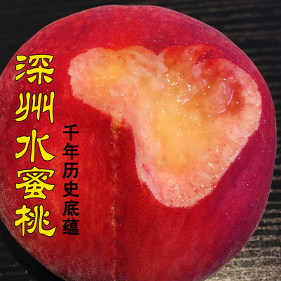 水蜜桃正宗深州马庄香甜多汁大桃子当季整箱时令现摘现发新鲜水果