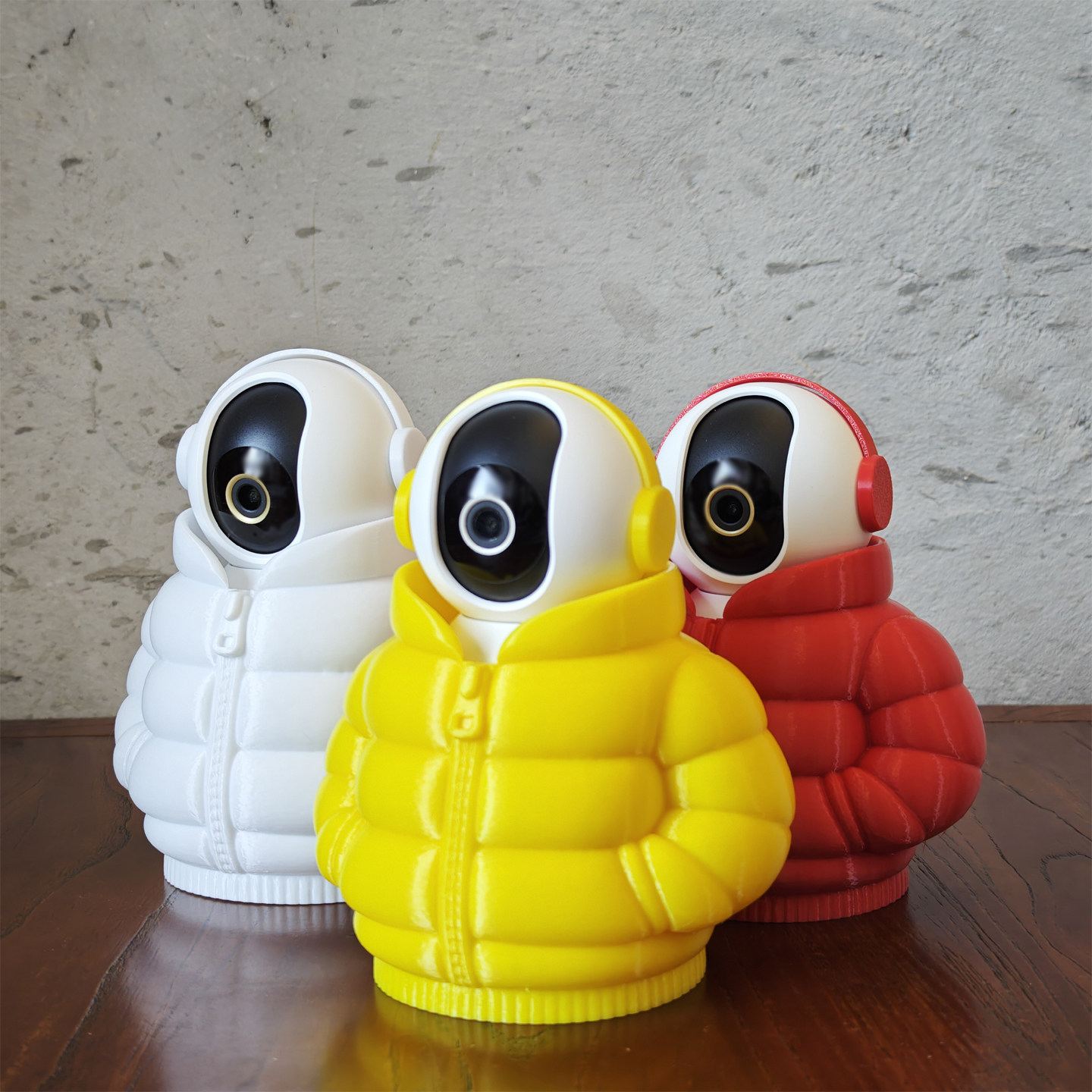 适配小米家用摄像头羽绒服造型监控外壳保护套装饰创意摆件底座,电子/电工,监控器材配件,淘宝优惠券,粉丝福利购,淘宝优惠卷