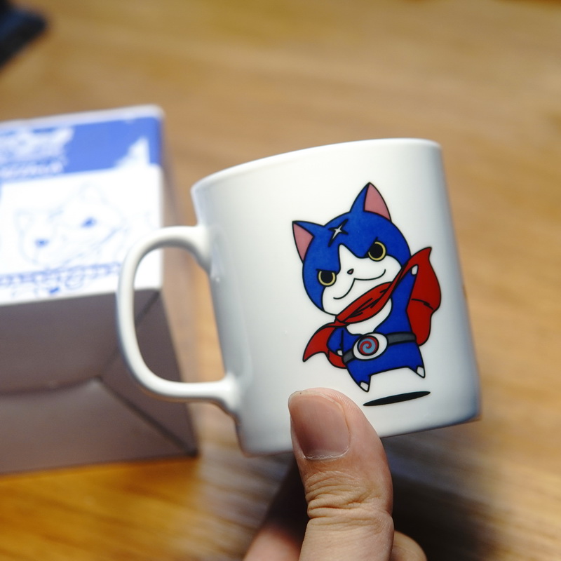 日本 妖怪手表 拳师猫 机器猫USA兔卡通动漫陶瓷杯马克杯水杯带盒