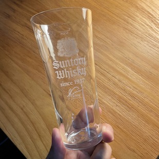 日本进口SUNTORY三得利WHISKY威士忌杯since1937玻璃杯水杯酒杯