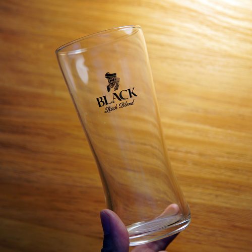 日本BLACK NIKKA Clear朝日妮卡玻璃酒杯 国王威士忌酒杯烧酌杯