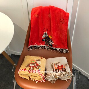 2026双利新款马年毛巾高颜值家用情侣款洗脸洗澡巾加厚吸水不掉毛