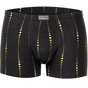 健将男士内裤宽松纯棉肥佬裤平角透气全棉四角裤胖哥特大码200斤