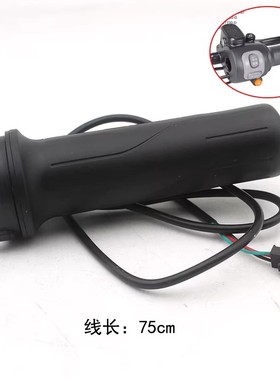 适用雅迪DS6电动车碟刹一体款转把B60Q7Q9油门转把右边单独转把手