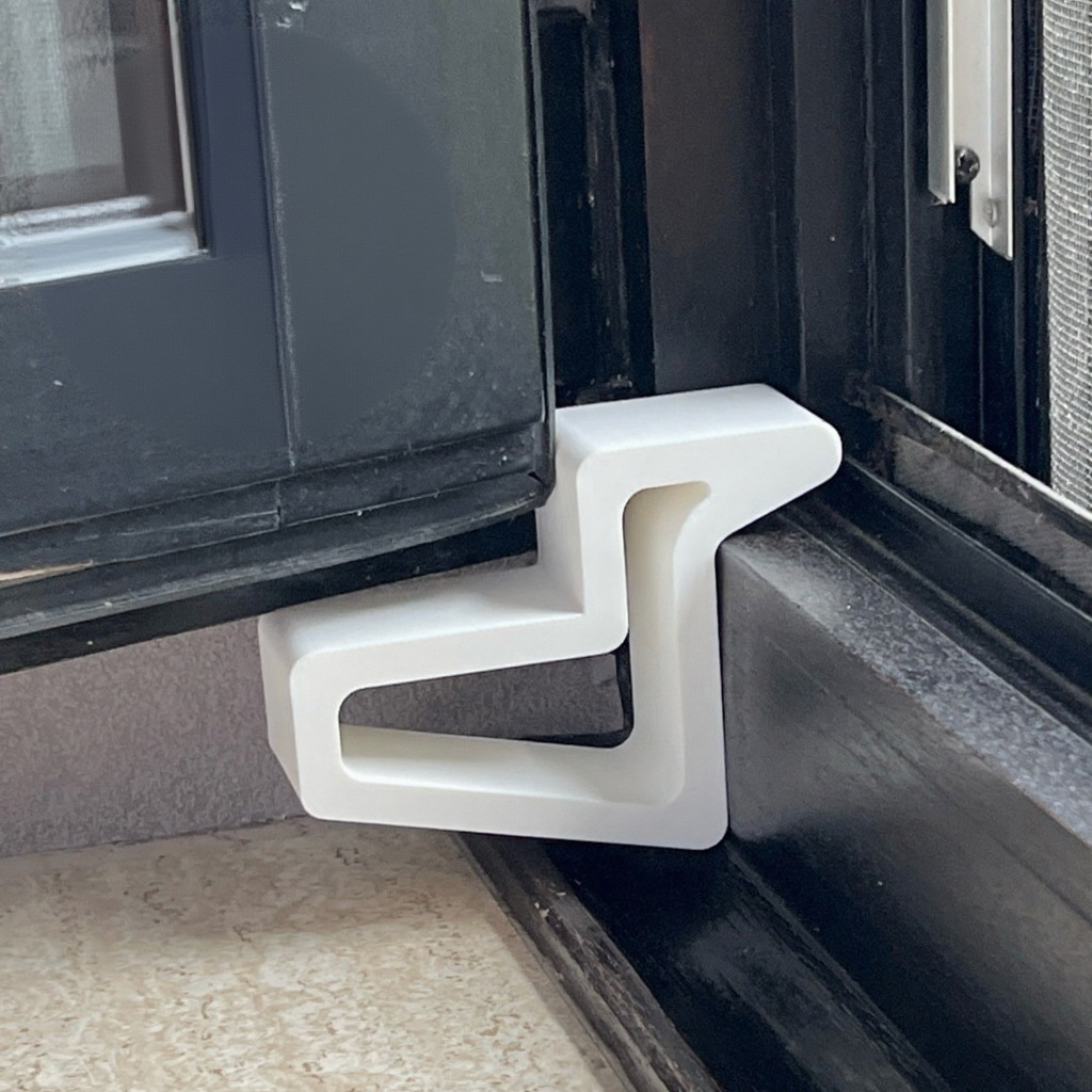 跨境新品 Door and window wedges 实用坚固的多用途门窗楔子3D