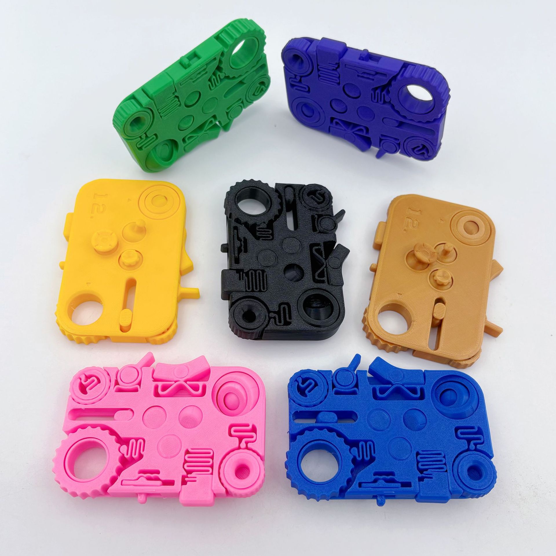 跨境爆款3d打印大号edc指尖陀螺重力指尖旋转创意益智玩具礼物