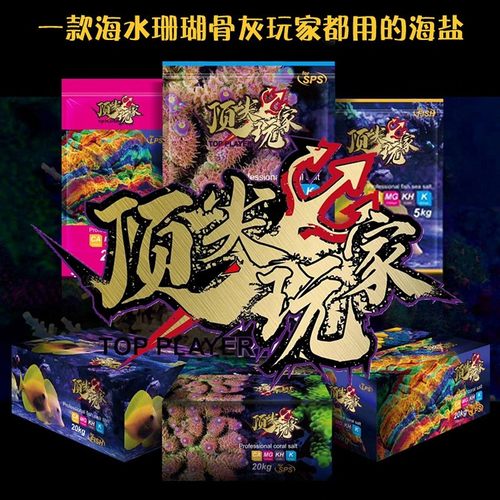珊瑚盐水族海盐顶玩家海水盐海鱼