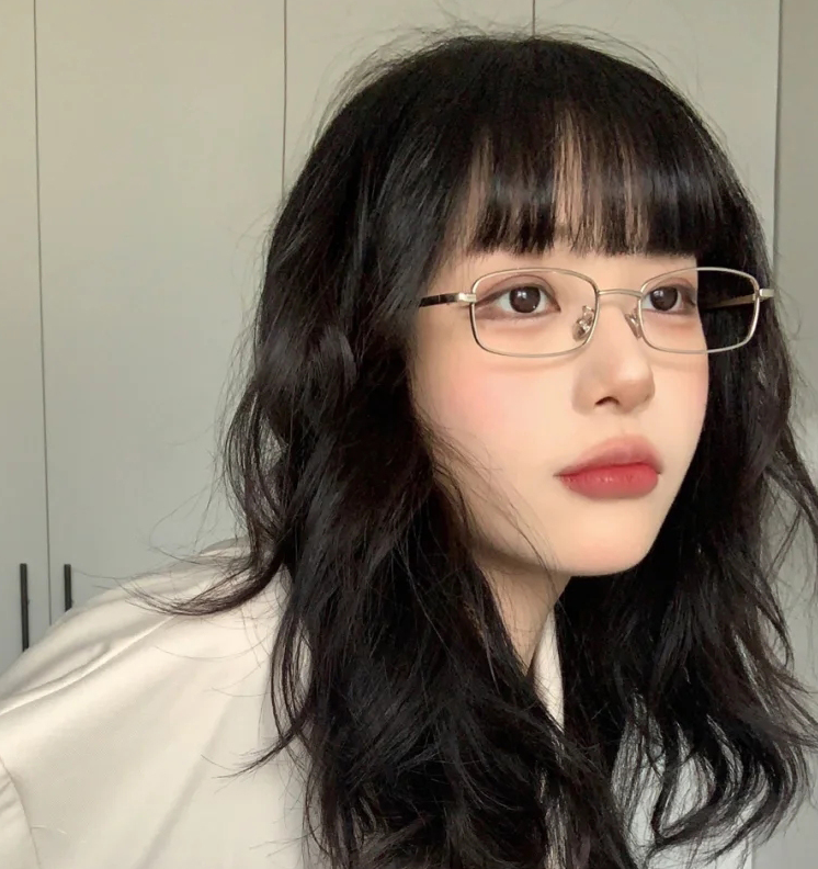 长方形小框眼镜框女ins风拍照装饰窄框眼镜小脸禁欲系近视无度数