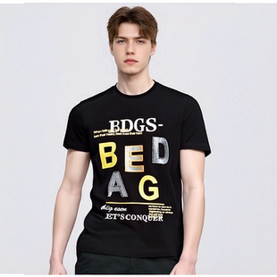 印度丝绣！难得一见金包钻工艺！春秋季高端定制欧货男短袖B3310