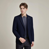 商务休闲西装 珍稀山羊绒 外套D2790 冬季 男士 高端系列绵羊毛 羊绒