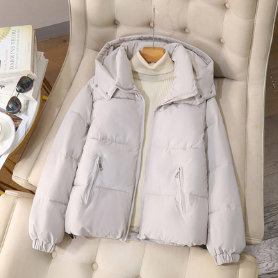 超好看羽绒棉服女装短款加厚修身小个子韩版显瘦小棉袄冬季外套潮