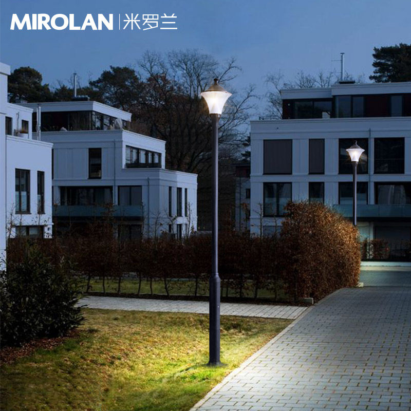 米罗兰广场高杆灯户外草坪灯园林景观路灯欧式花园别墅道路高杆灯