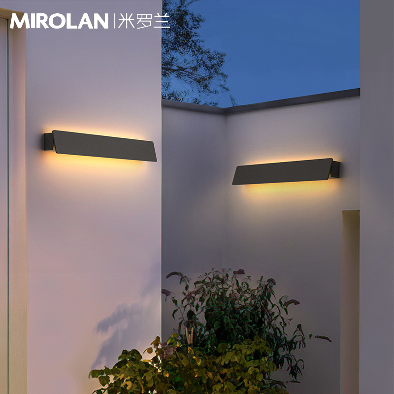 米罗兰太阳能户外庭院壁灯防水