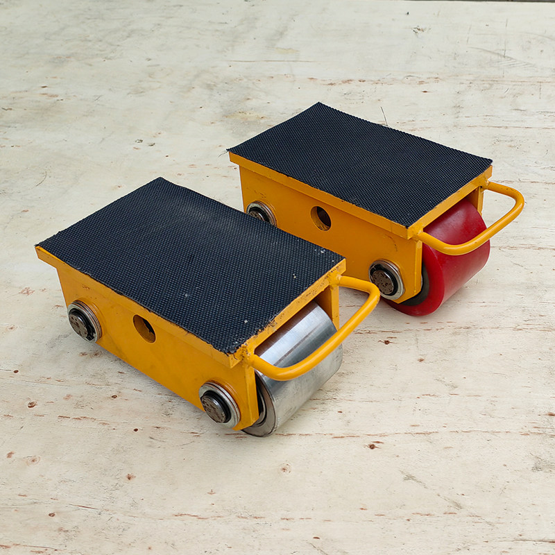 搬运小坦克车直行两轮坦克轮重物移位地牛钢轮胶轮双轮地坦克小车