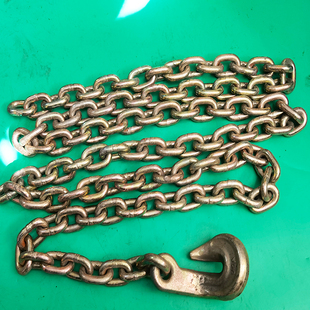 起重链条抓钩卡勾吊钩飞机链弯钩吊链锰钢索具叉车吊链勾捆绑链条