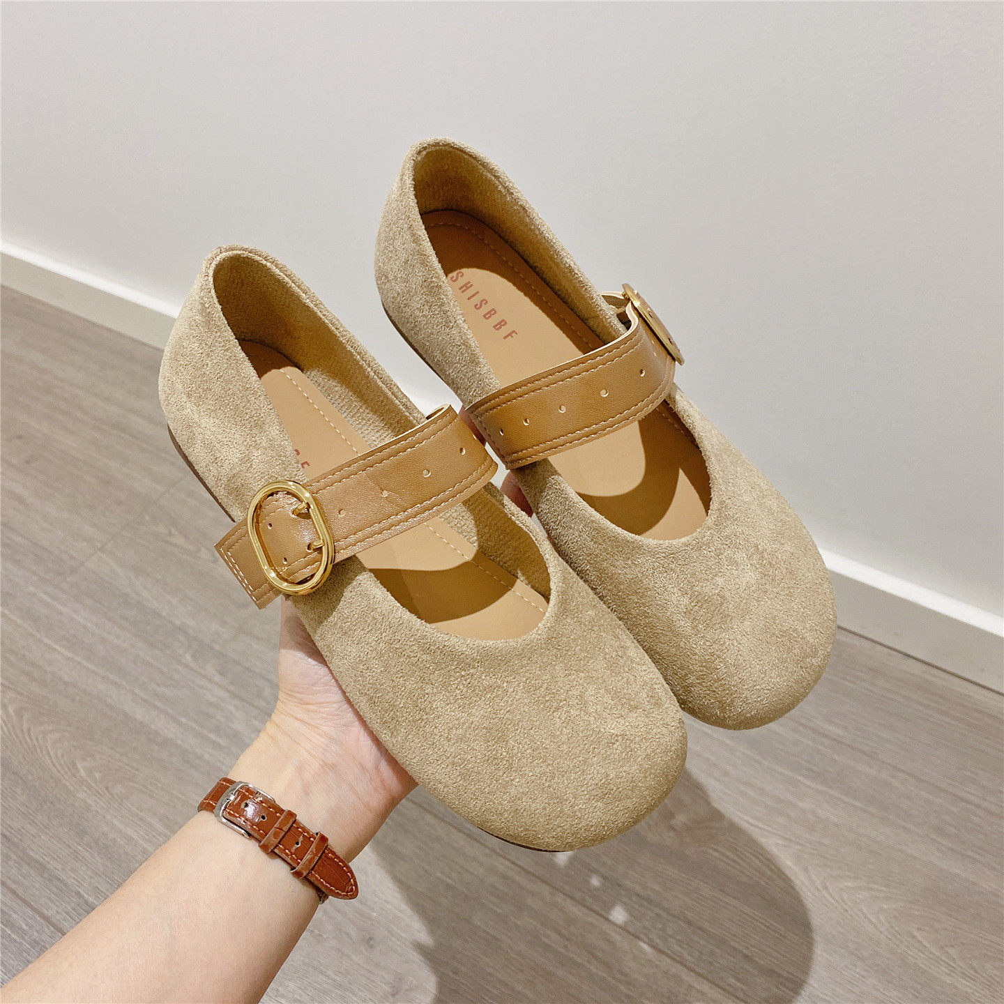 勃肯鞋搭扣平底英伦风浅口单鞋女乐福鞋2026春季新款软底豆豆鞋女,女鞋,勃肯鞋/软木鞋,淘宝优惠券,粉丝福利购,淘宝优惠卷