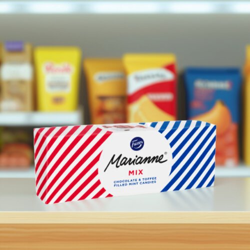 Marianne梦娜薄荷红蓝双拼礼盒装