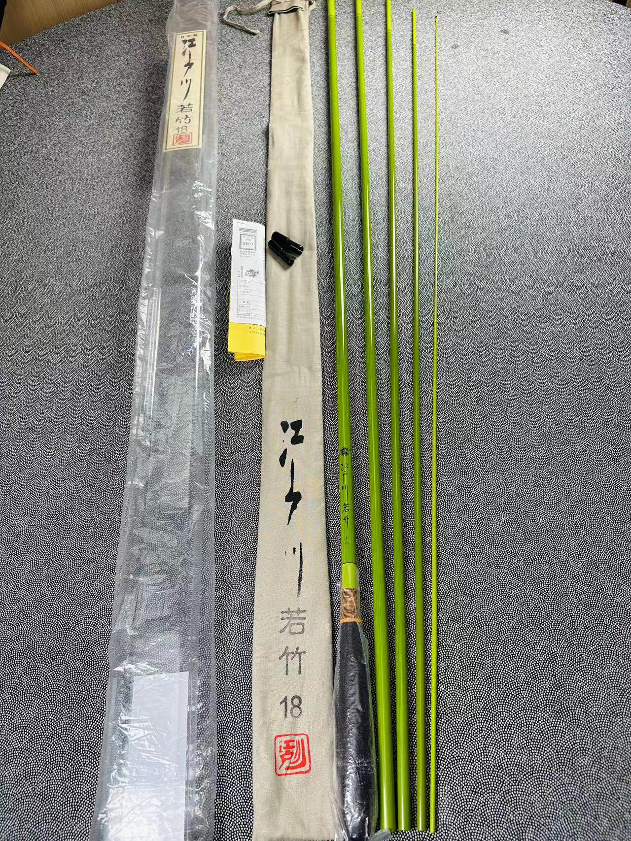 【中岛渔具】SAKURA江户川若竹 日本手工制造并继进口插节鱼竿 - 实物图