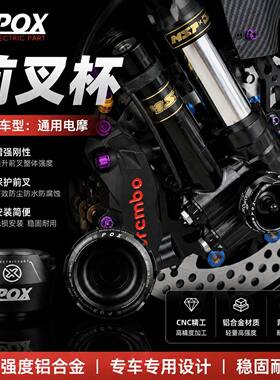 POX防摔杯适用九号E200/N/M/max猎户座DZ110P小牛电动车改装非GHI