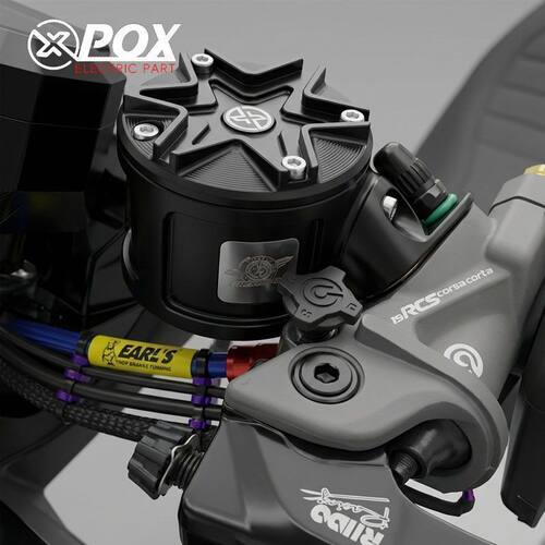 POX新款铝合金油壶适用于布雷博RCS RCSCC爱得利PX27直上上泵油壶