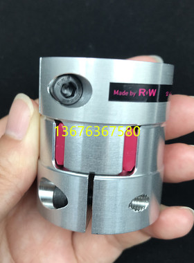 德国R+W EK2梅花联轴器/钢/减震垫块/缓冲胶圈/64sh D墨绿色 全新