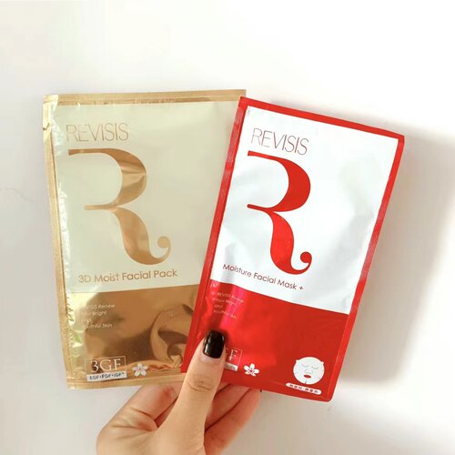 日本REVISIS3GF面膜红色/金色3D