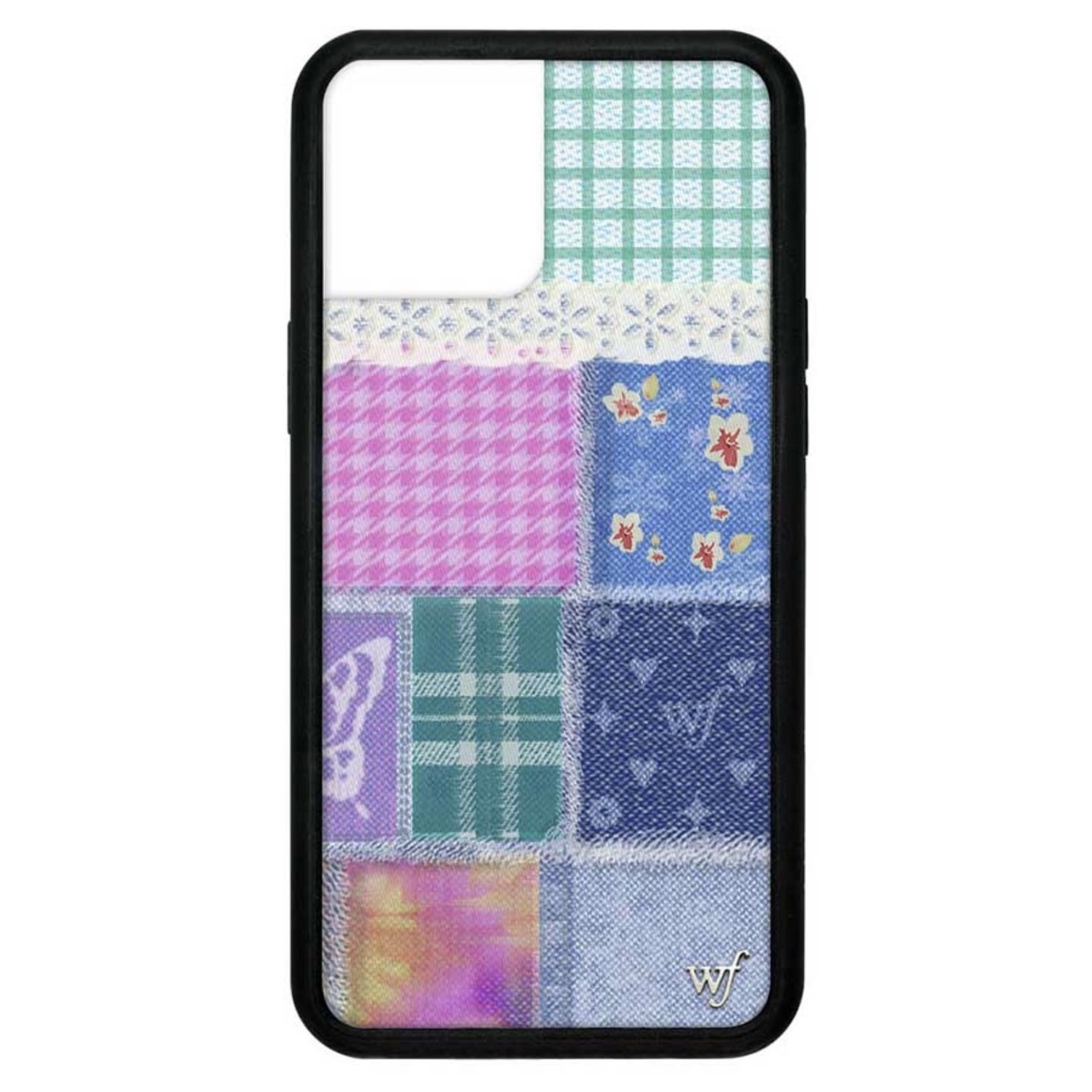 美国wildflower适用iPhone12ProMax11 Patchwork时尚防摔WF手机壳