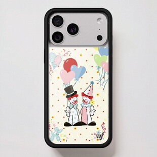 美国代购wildflower苹果iPhone17ProMax联名气球小丑WF防摔手机壳