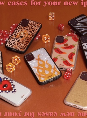 [现货]美国Sonix 苹果手机壳 iPhone 17PROMAX水果宝石玳瑁/16/15瑕疵