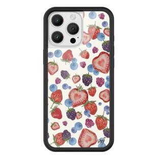 美国wildflower适用iPhone17ProMax16水果浆果草莓蓝莓WF手机壳