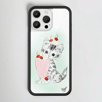 wildflower16猫咪奶昔WF手机壳