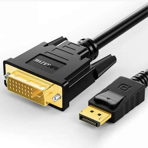 HDMI1.4公头转DVI公头线24+1镀金2KDuaLLink显示器高清线显示连接