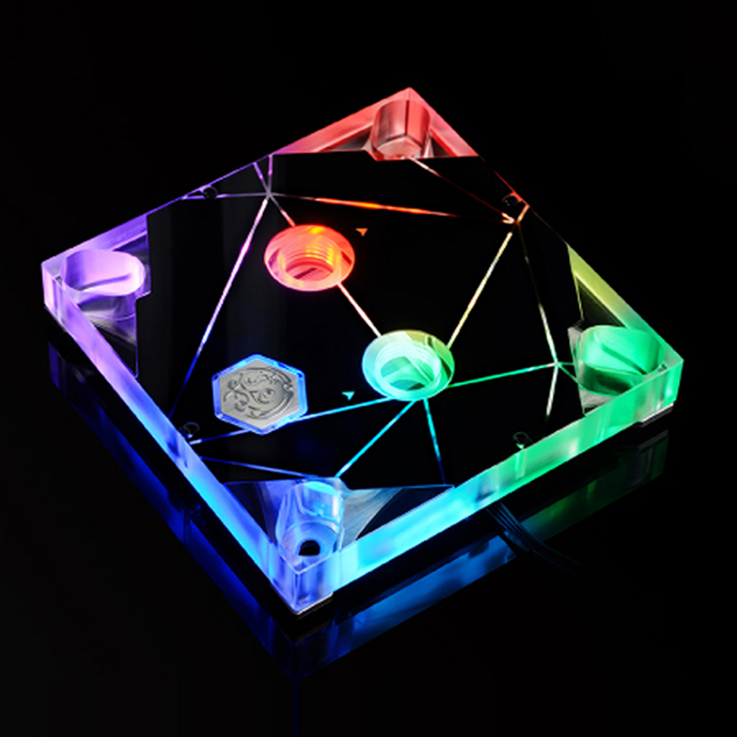 Bitspower BPTA 115X CPU水冷头 微水道散热器 BPTA-CPUMS-DRGB