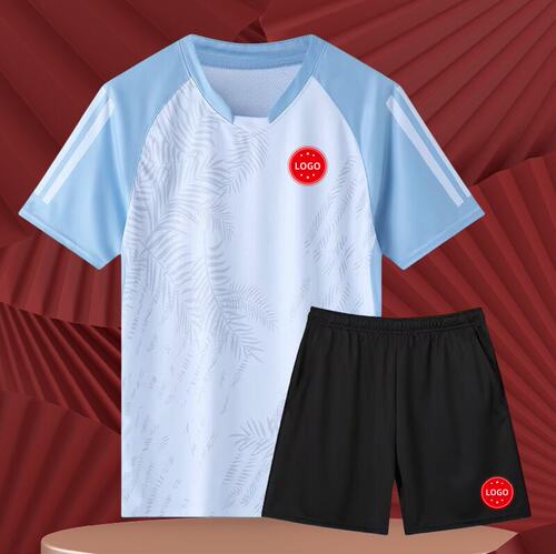 羽毛球服套装定制印logo运动服