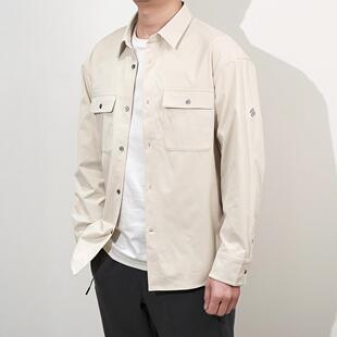 春季玛汀 工装双袋 帝人舒柔特 中厚弹力拒水合身衬衫式外套男