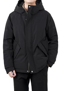 玛汀冬季东丽Dermizax防水 Dp95鹅绒 舒适纯色微弹连帽羽绒服男