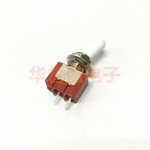 日本NKK 进口 摇臂 钮子开关 P-2011LB 2脚2档 400W125VAC 12MM