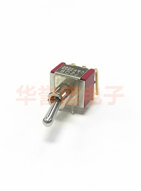 美国C&K 进口摇臂 钮子 摇头开关 7208 6脚 单边复位 T8021A