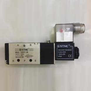 AC220V 气动元 DC24V 4V110 件STNC索诺天工电磁阀TG2511