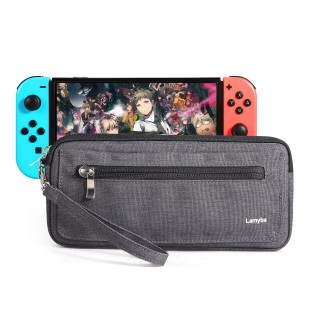 任天堂switch 2/switch Oled保护套收纳包nslite/ns2防水软包黑色