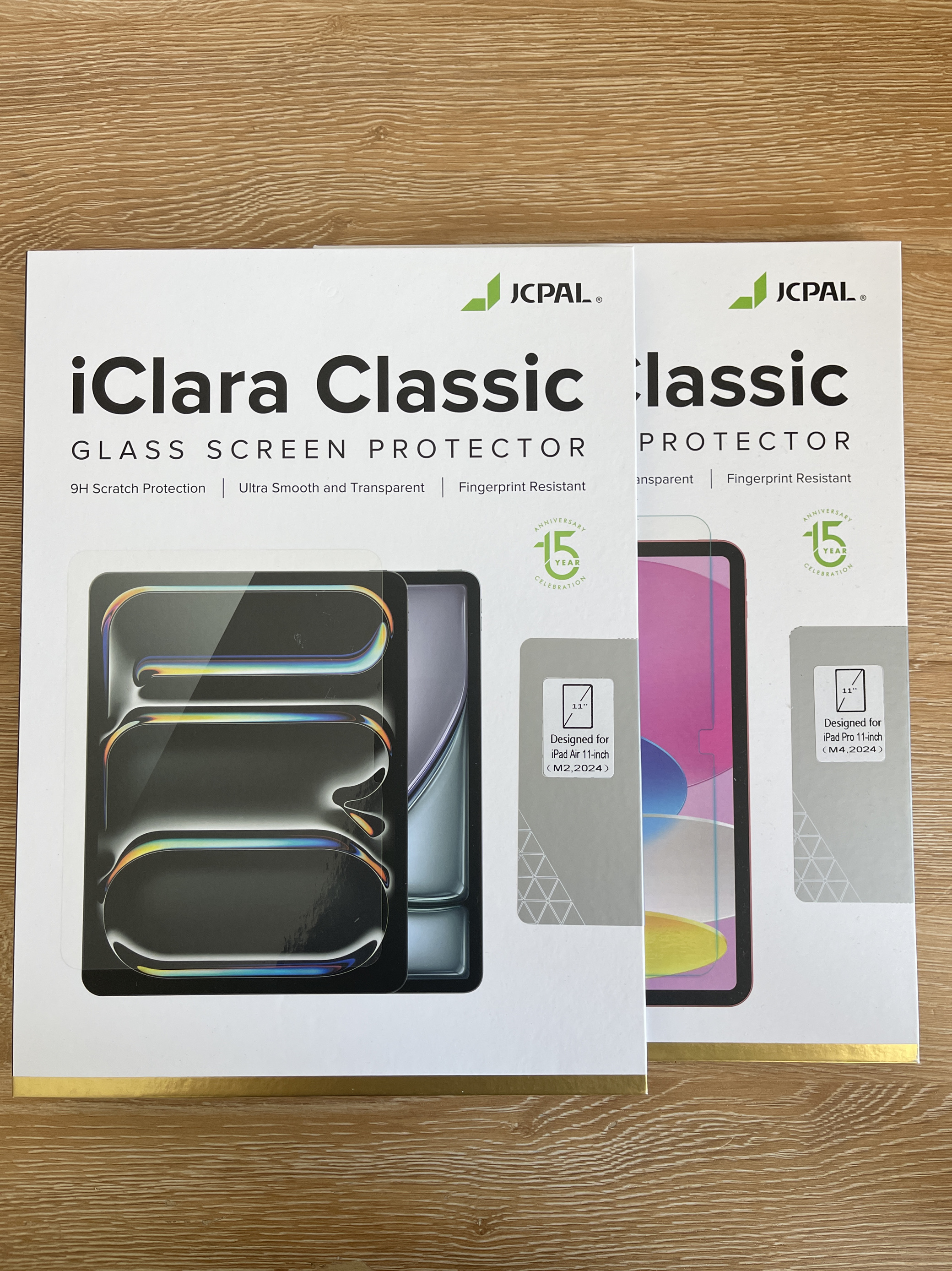 JCPal 2024 新品 iPad钢化玻璃保护膜iPad 11寸 pro寸高清屏幕膜iPad Air6 5代膜mini6膜 iPad 迷你7代钢化膜