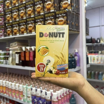 泰国Donutt多丽甜甜圈纤维饮果蔬