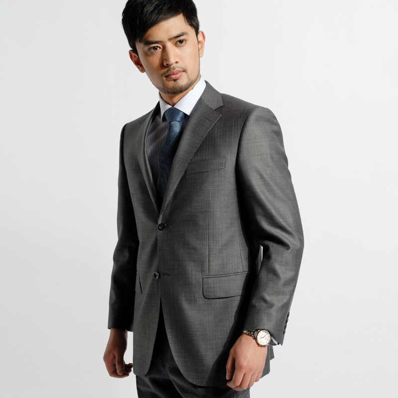 Costume homme 22% laine 78% soie pour printemps - Ref 1574351 Image 4