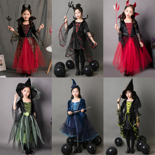 万圣节女巫吸血鬼cosplay服装