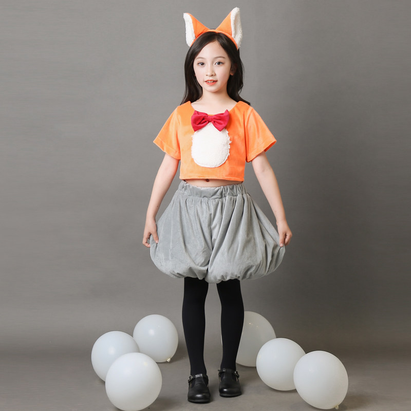 儿童动物小狐狸玲娜贝儿服装