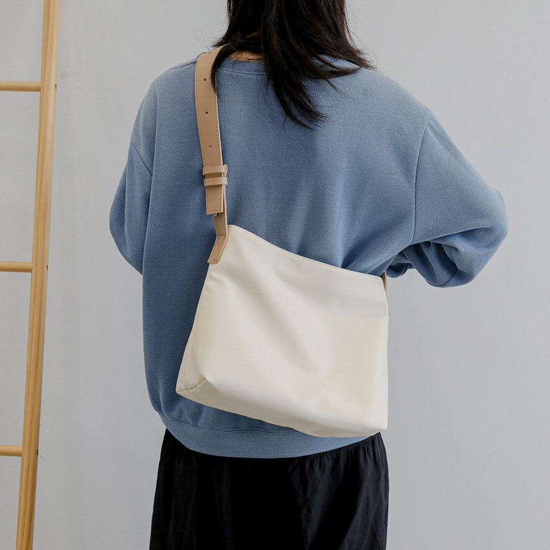包包女包新款原宿百搭单肩包学院风牛津布简约日系休闲子母斜挎包