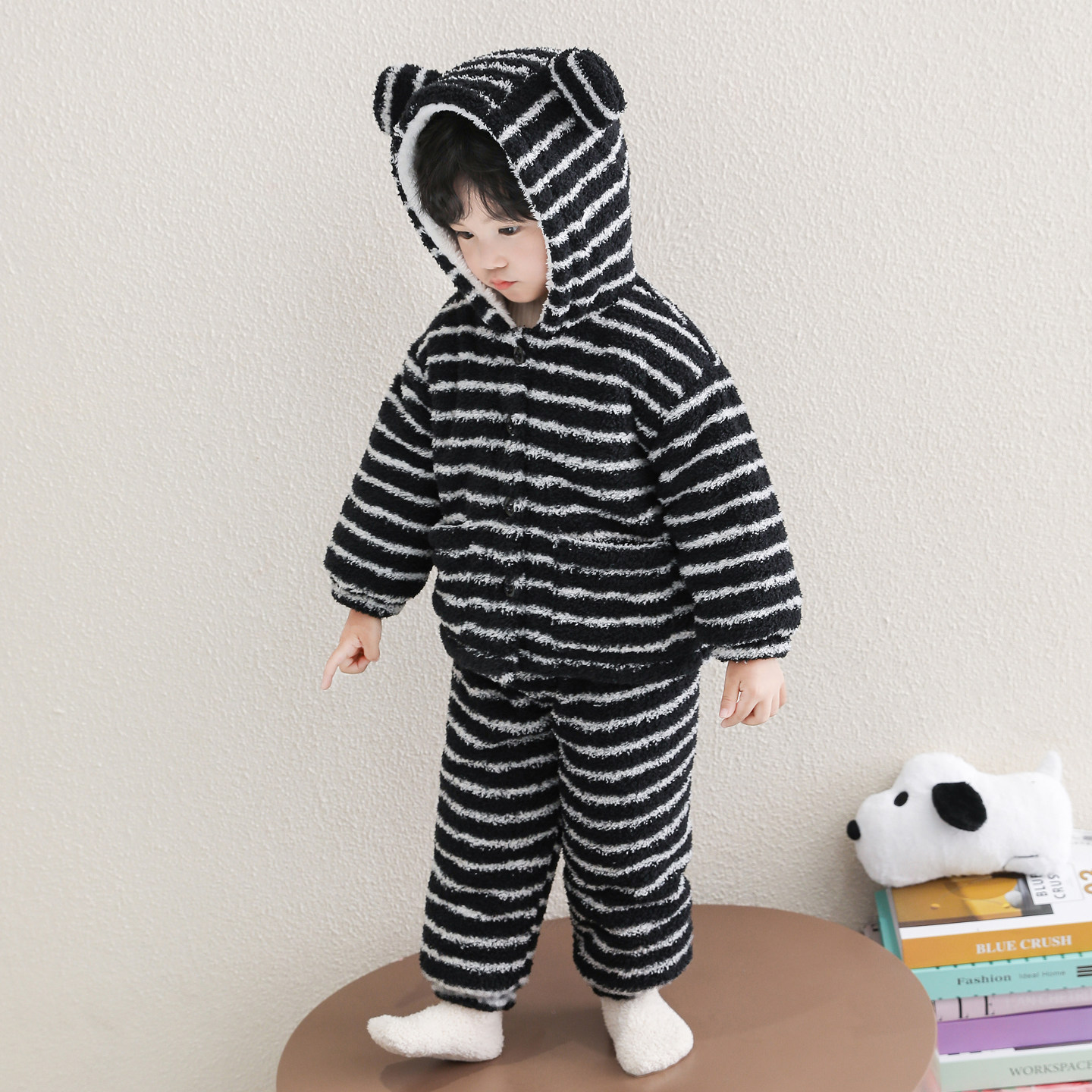 男童加绒睡衣冬季新款儿童珊瑚绒加厚保暖套装男宝宝法兰绒家居服,童装/婴儿装/亲子装,家居服套装,淘宝优惠券,粉丝福利购,淘宝优惠卷