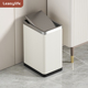摇盖垃圾桶家用客厅厨房卧室卫生间窄方形新中式 厕所高档2026新款