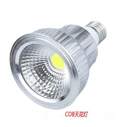 可调光帕灯E27螺口led灯杯PAR30 24v 12wE26服装店射灯110v彩光 - 封面